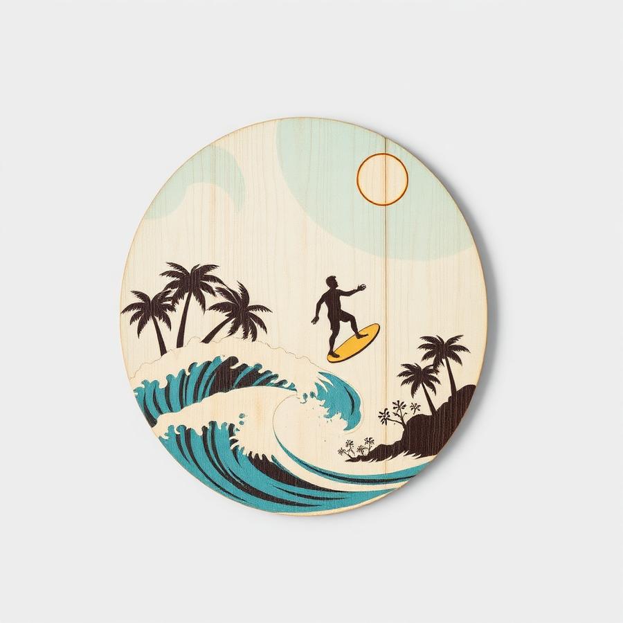 Quadro Decorativo - Surf Vintage